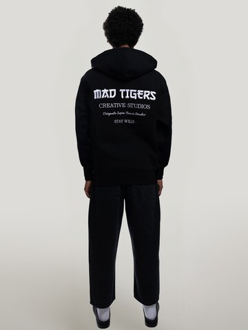 MAD TIGERS Sweatshirt 'Creative Studios' in Black