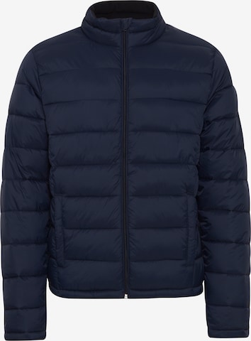 !Solid Between-Season Jacket 'Cole' in Blue: front