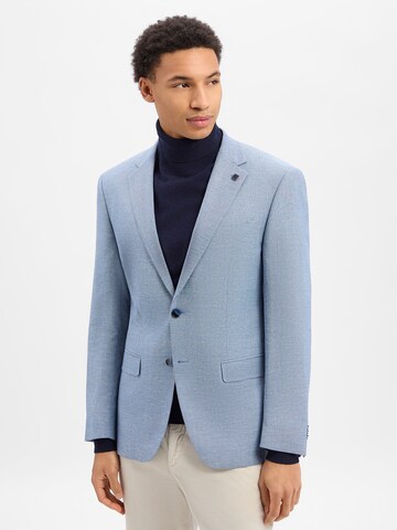 HECHTER PARIS Regular fit Business Blazer in Blue: front
