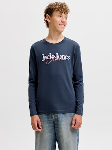 Jack & Jones Junior Shirt 'JJTOM' in Blauw: voorkant