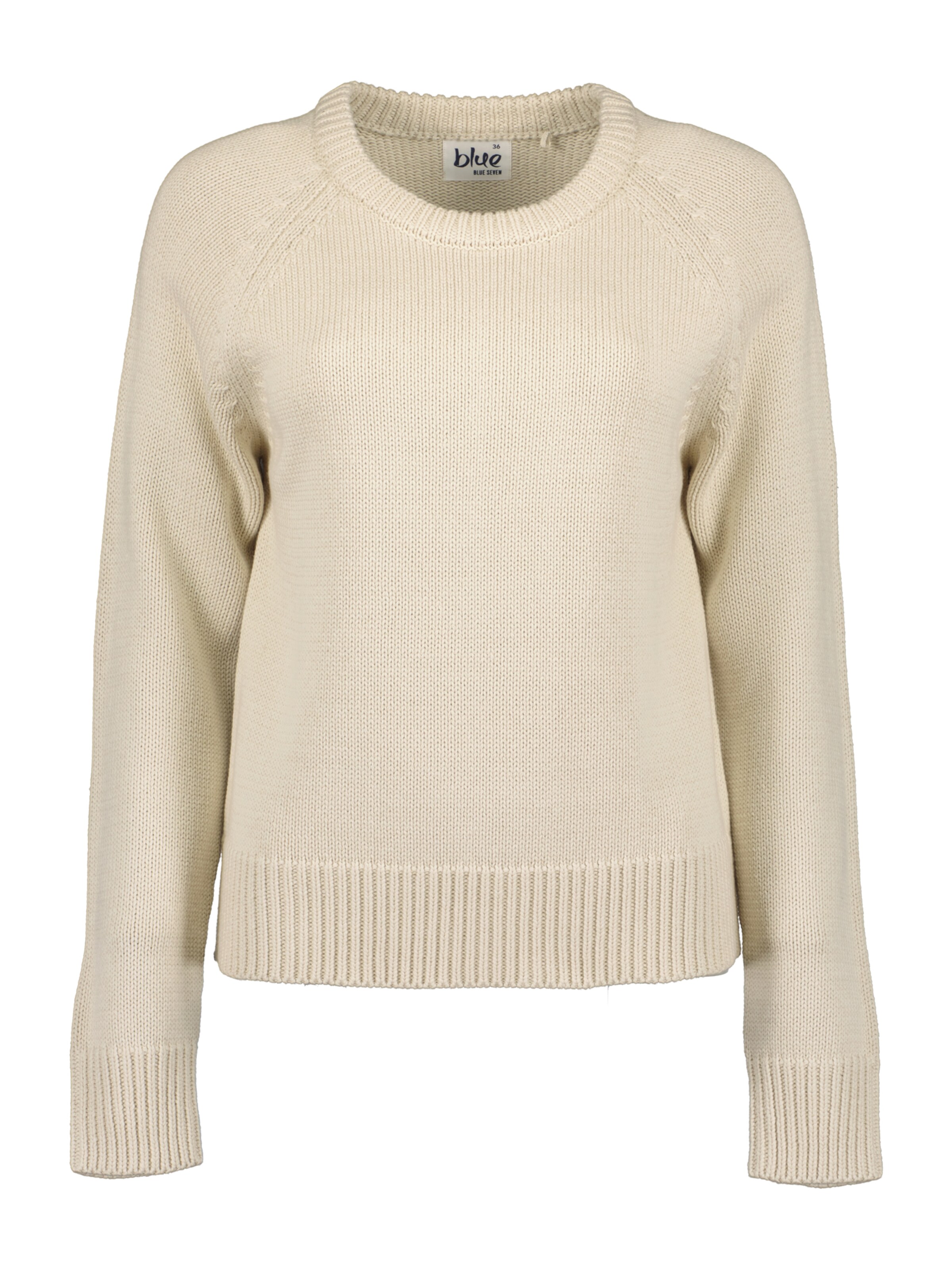 BLUE SEVEN Πουλόβερ σε μπεζ: μπροστά