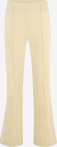 MADS NORGAARD COPENHAGEN Flared Broek in Beige: voorkant