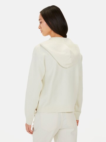 CAMEL ACTIVE Strickjacke mit Kapuze in Beige
