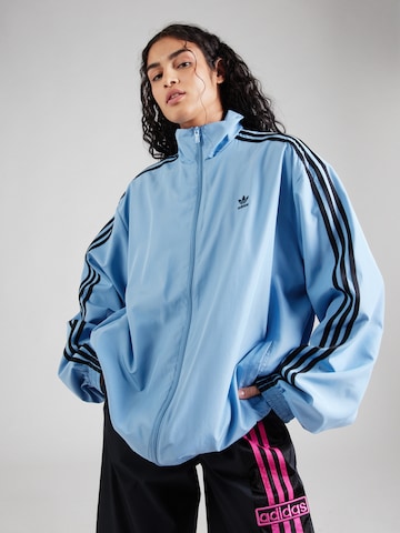 ADIDAS ORIGINALS Přechodná bunda 'Adilenium Season 3' – modrá: přední strana