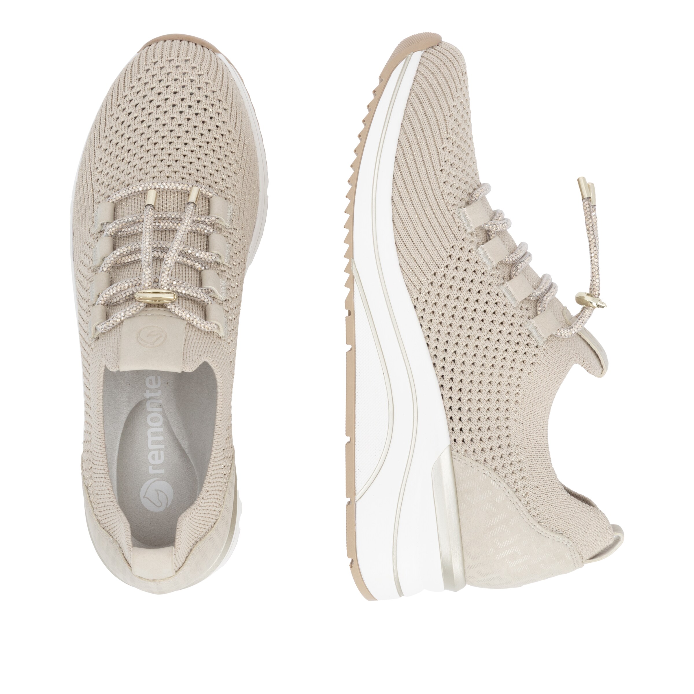 REMONTE Sneakers in Beige