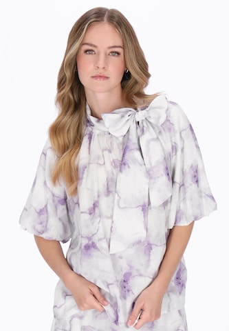 Chemisier DreiMaster Vintage en violet : devant