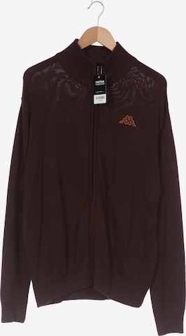 KAPPA Sweater & Cardigan in XL in Brown: front