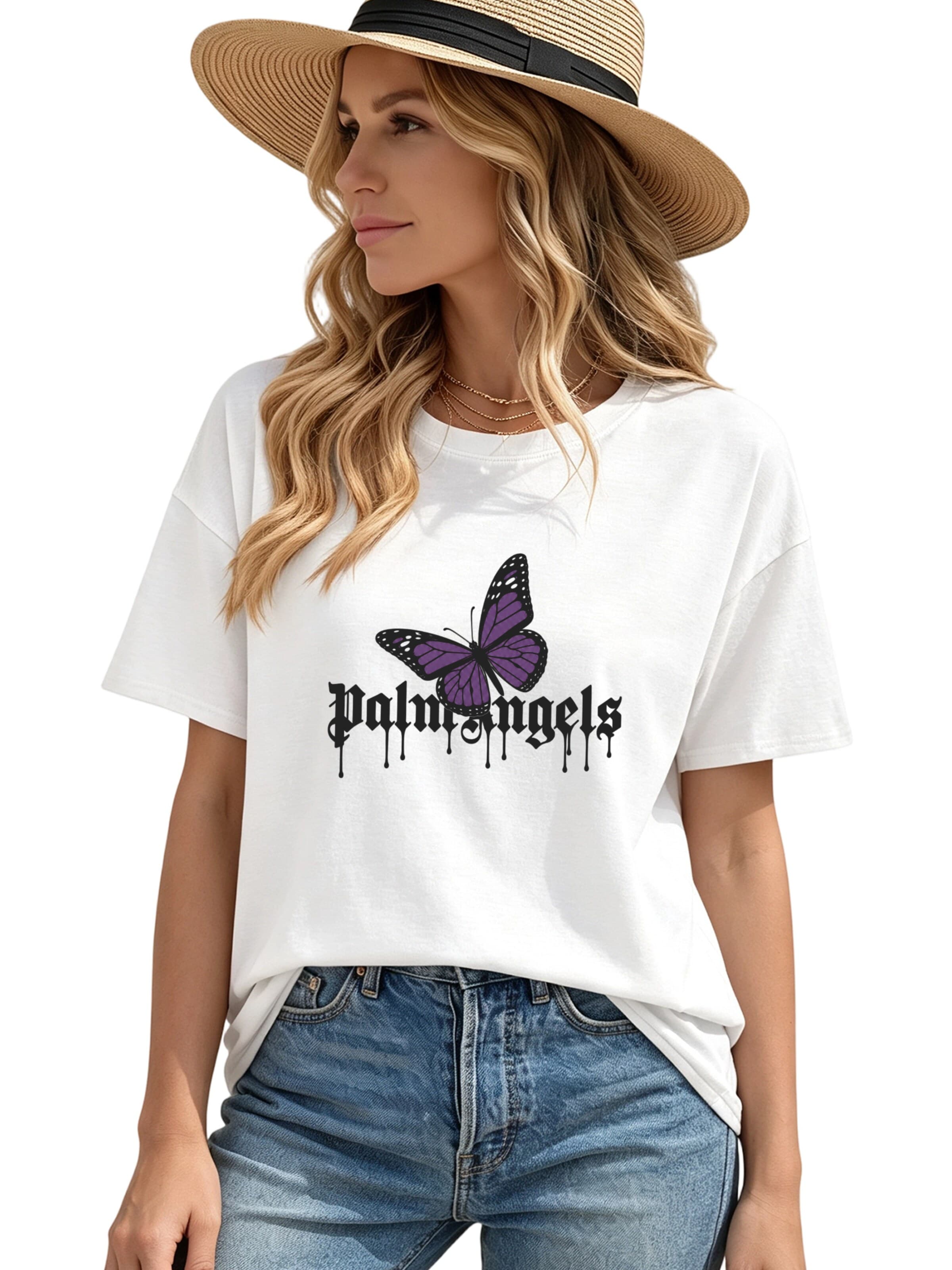 T-shirt GORHEY en blanc : devant