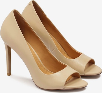 Kazar - Zapatos con plataforma en beige