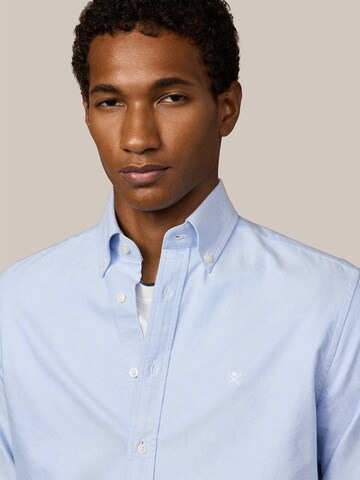 Hackett London Regular Fit Hemd 'Heritage' in Blau