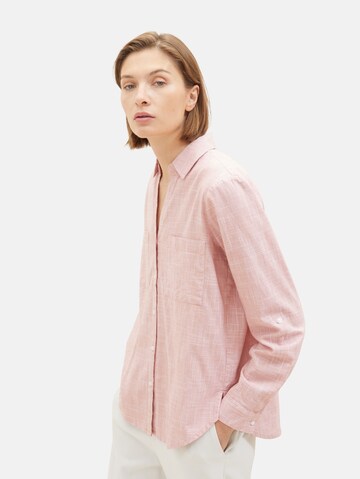 TOM TAILOR Blouse in Pink