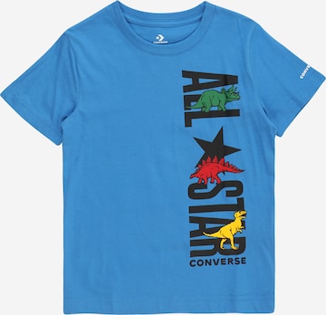 CONVERSE - Camiseta en azul: frente