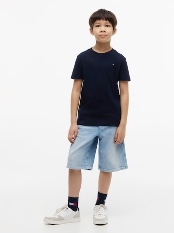 TOMMY HILFIGER Tričko 'TEAM' – modrá