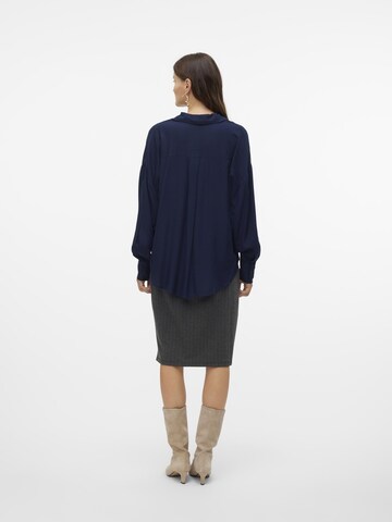 VERO MODA Blouse 'BUMPY' in Blue