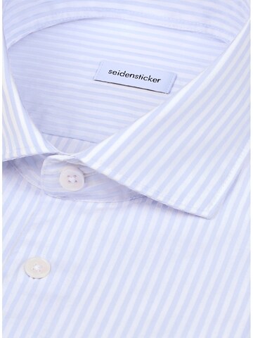 Coupe regular Chemise 'Casual Business' SEIDENSTICKER en bleu