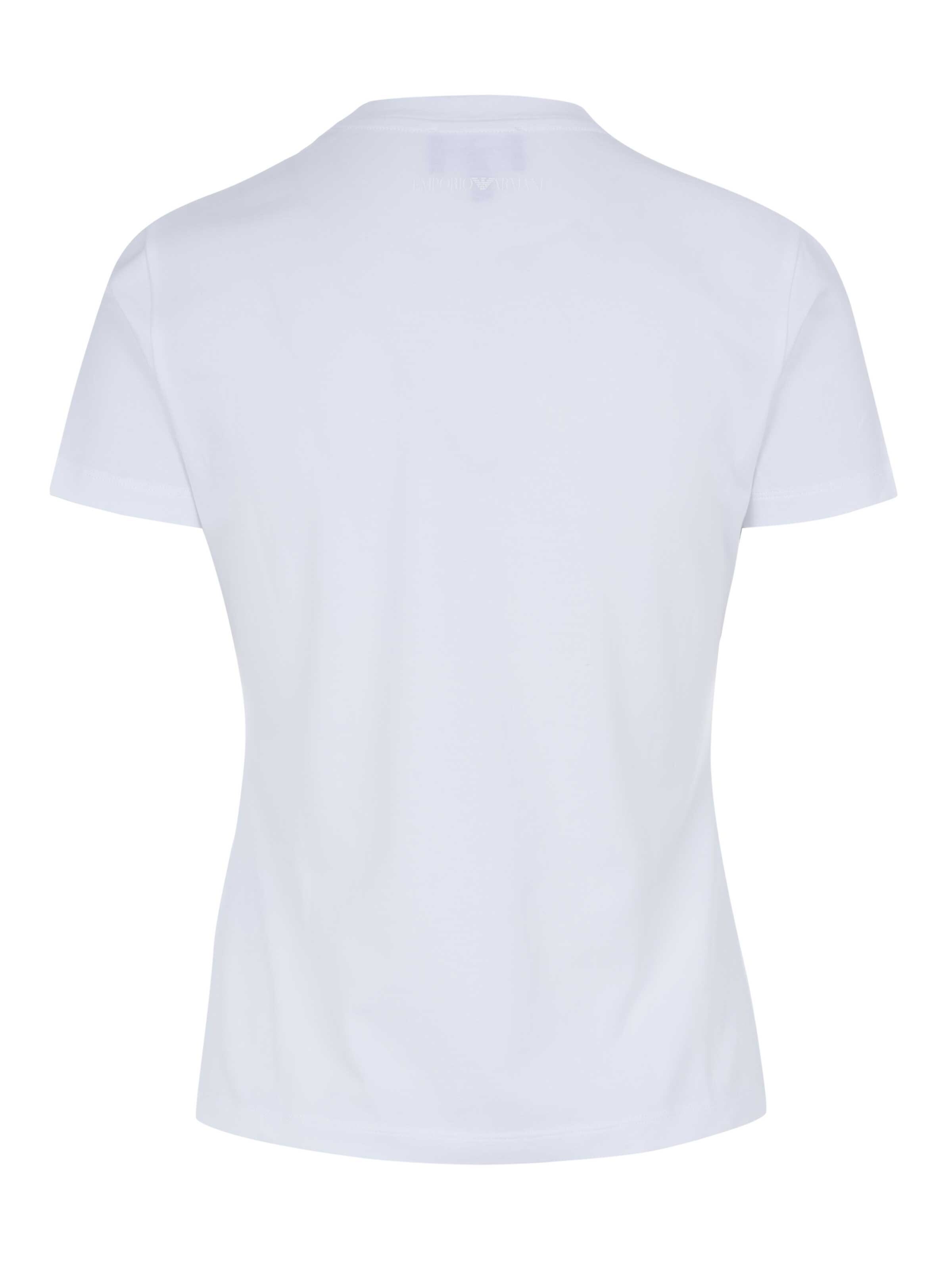 Top 'Emporio Armani T-Shirt' di ARMANI in bianco