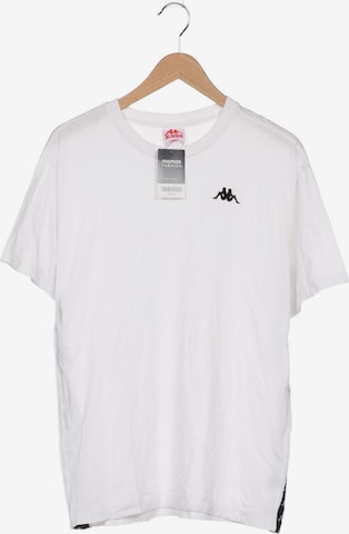KAPPA T-Shirt L in Weiß: predná strana