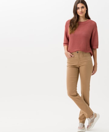 BRAX Slim fit Pants 'Mary' in Beige: front