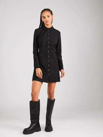 Calvin Klein Jeans Blusenkleid in Schwarz: Vorderseite