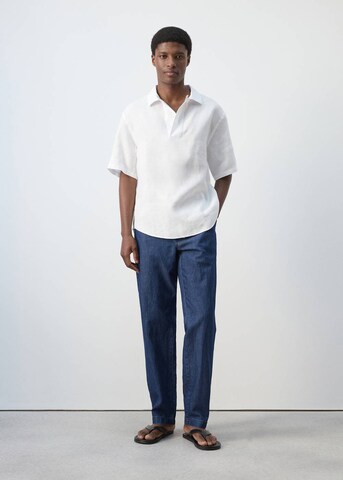 MANGO MAN Tapered Jeans 'Tudy' in Blue