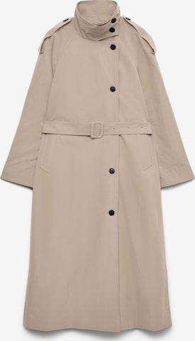 VERO MODA Overgangsfrakke i grå: forside