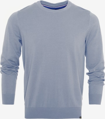 BIG STAR Trui 'BASILIAN' in Blauw: voorkant