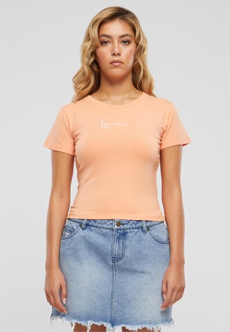 Karl Kani T-Shirt 'Essential' in Orange: predná strana