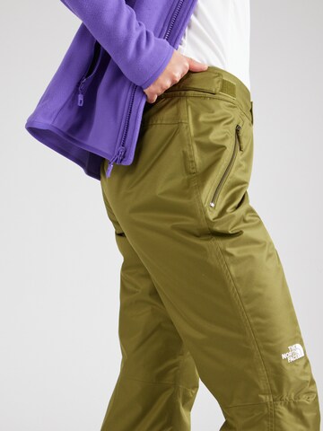 THE NORTH FACE Regular Outdoor trousers 'SALLY' in Green