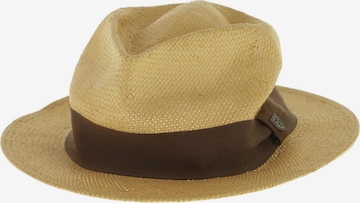 Brixton Hat & Cap in 58 in Beige: front