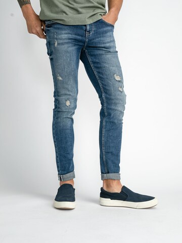 Petrol Industries Slim fit Jeans 'Nash' in Blue: front