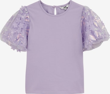 WE Fashion Paita värissä lila: etupuoli