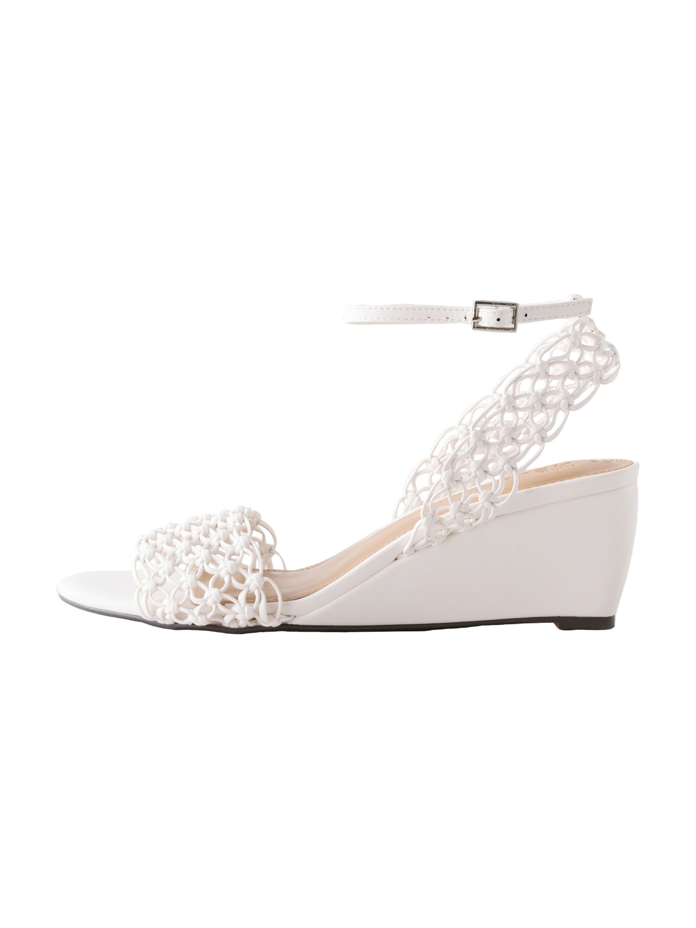 Next - Sandalias 'Forever Comfort®' en blanco: frente