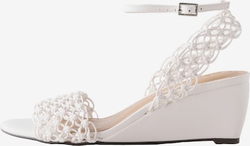 Next - Sandalias 'Forever Comfort®' en blanco: frente