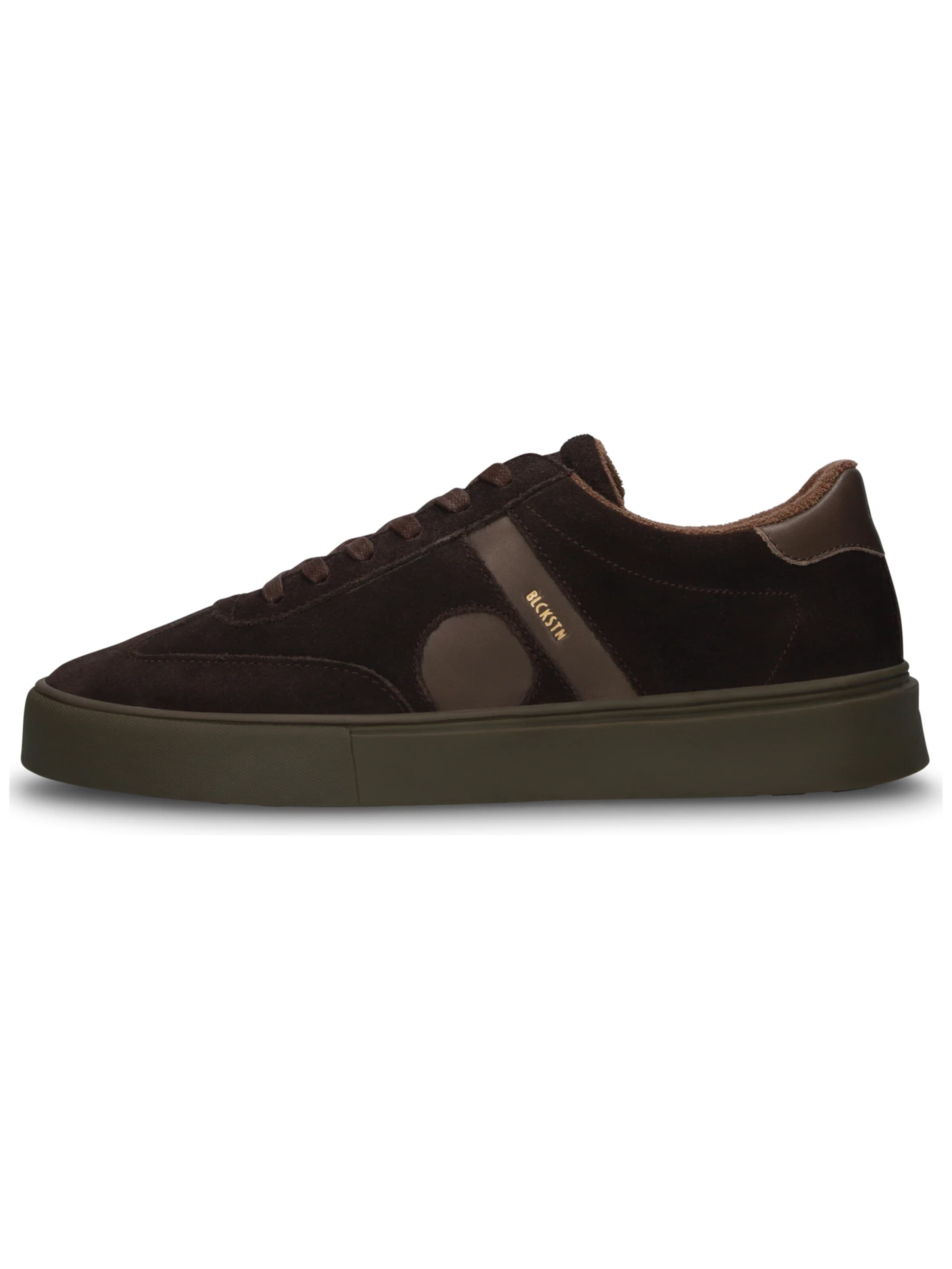 BLACKSTONE Låg sneaker 'QUARTZ AUDEN' i brun