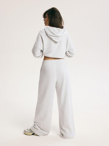 ESOTIQ Wide leg Pants 'Powerhouse' in Grey