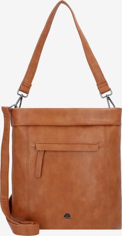 GREENBURRY Schultertasche in Braun: Vorderseite