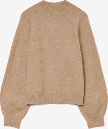 VERO MODA Pullover 'VMLeaf' in Beige: Vorderseite