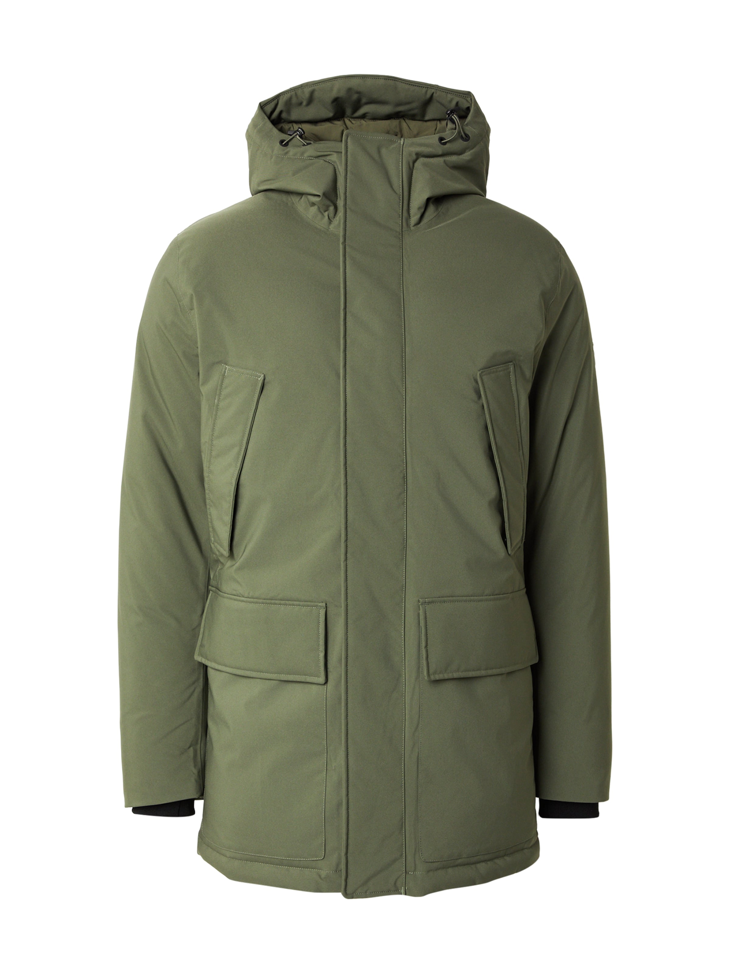 PEAK PERFORMANCE Яке Outdoor 'Ground' в зелено: отпред