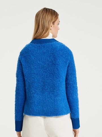 OPUS Knit Cardigan 'Doina' in Blue