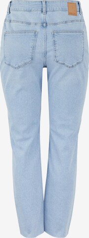 PIECES Regular Jeans 'Luna' in Blau