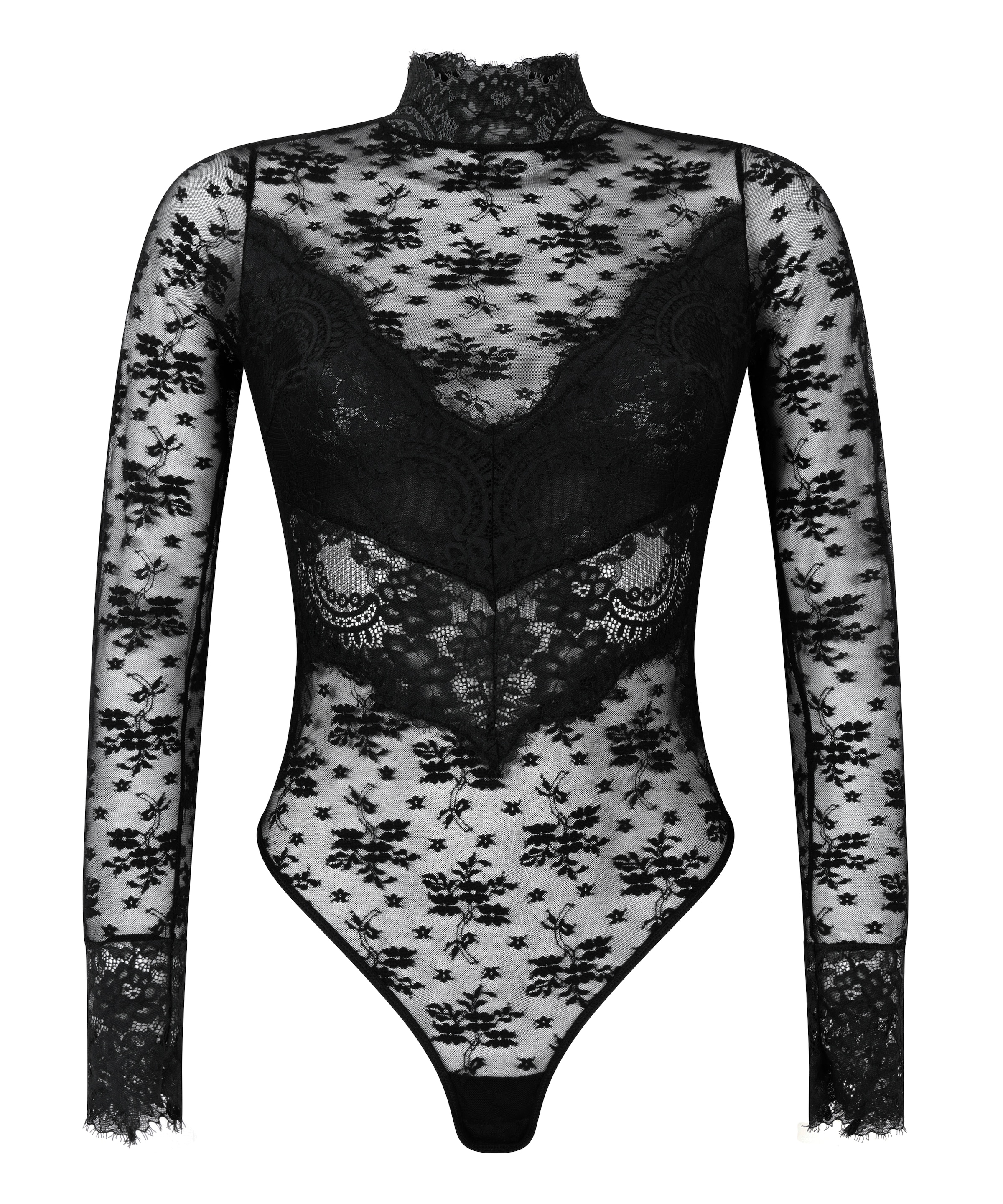 Hunkemöller Body 'Jude' in Zwart: voorkant