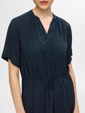 SELECTED FEMME Shirt dress 'SLFDamina' in Blue