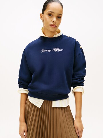 TOMMY HILFIGER Sweatshirt in Blau: Vorderseite