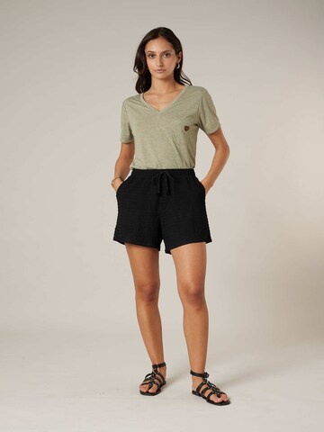 Deeluxe Regular Broek 'Kaissy' in Zwart