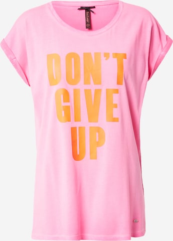 rozā Key Largo T-Krekls: no priekšpuses