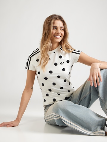 ADIDAS ORIGINALS Póló 'CALI' - fehér: elől