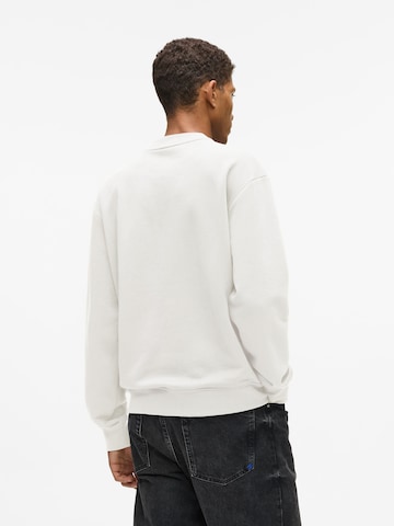 KARL LAGERFELD JEANS Tréning póló 'Monogram' - fehér