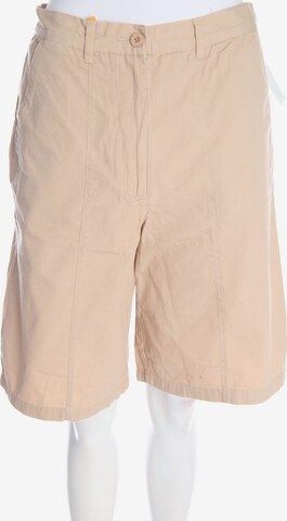 Blue Motion Shorts in L in Beige: front