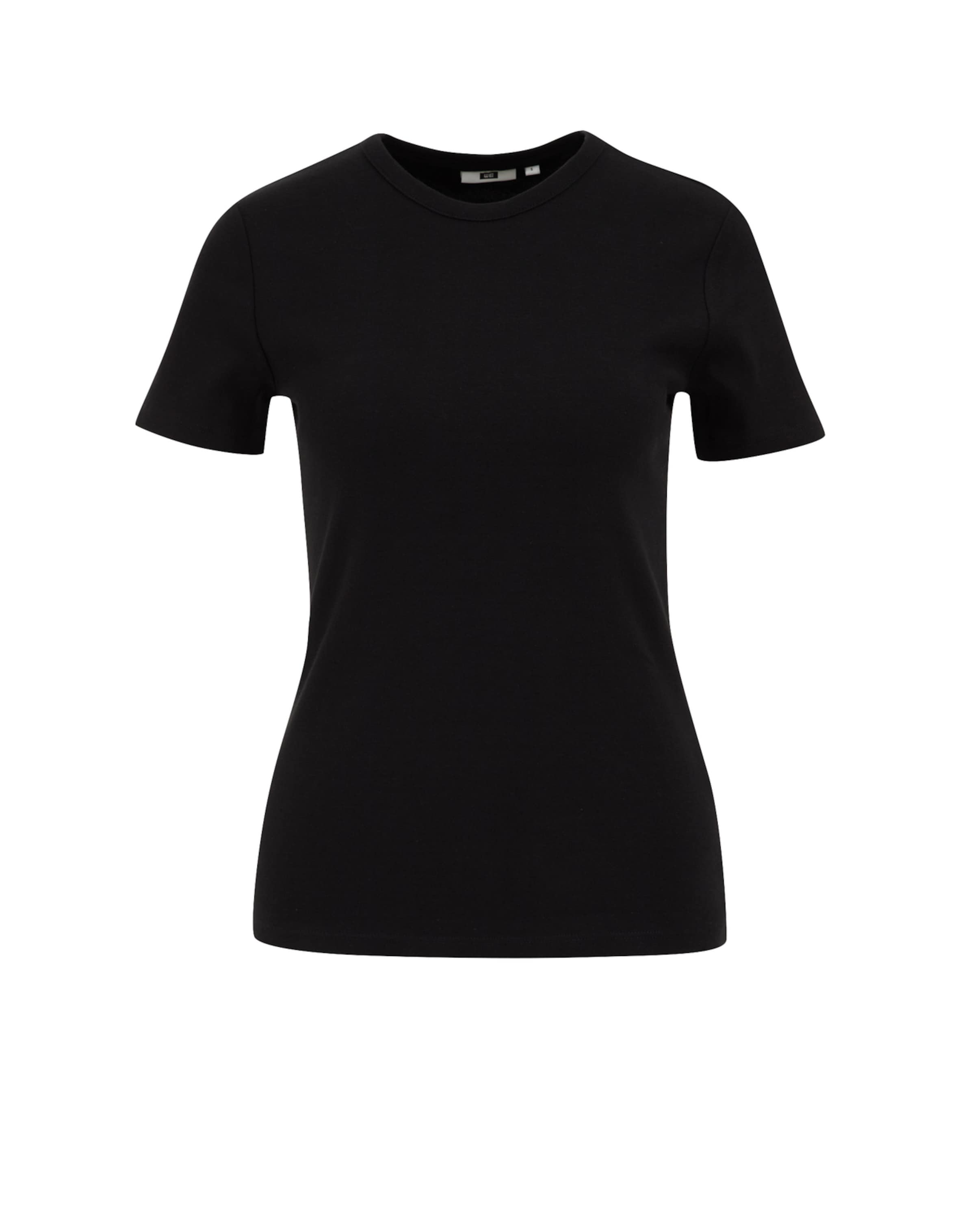 WE Fashion Póló - fekete: elől