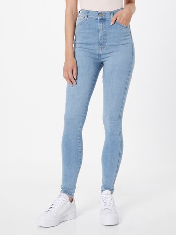 Dr. Denim Skinny Jeans 'Moxy' i blå: framsida